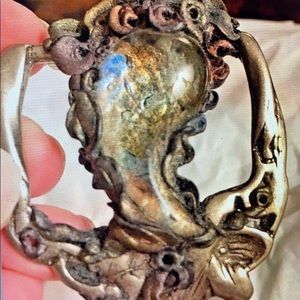 Hand Made Glass Pin/Brooch Wearable Art- Gorgeous